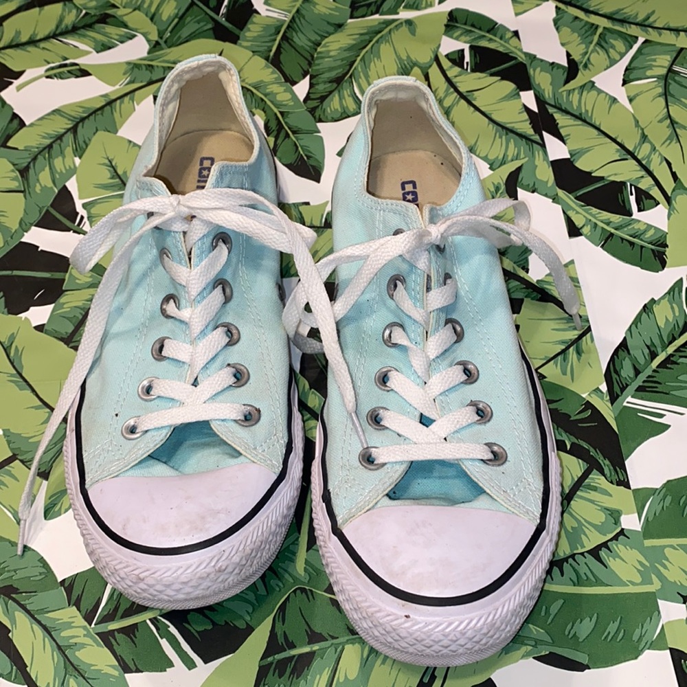 Converse All-Star Women’s Mint Color Size 10 Shoes